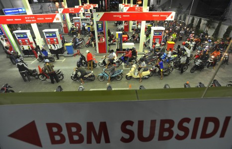 Ilustrasi subsidi BBM Foto: Istimewa