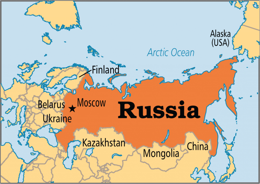 Rusia map | Source