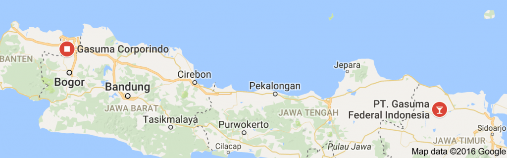 Peta lokasi PT Gasuma Federal Indonesia | Foto : Google