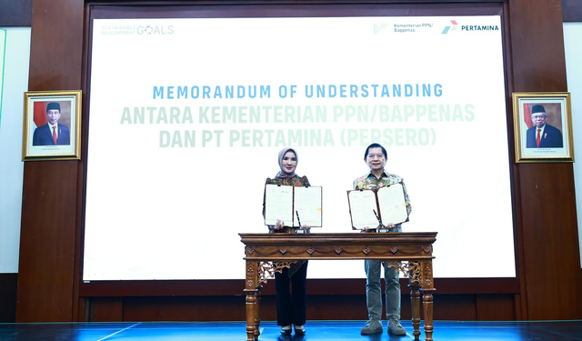 Pertamina – Bappenas teken tiga PKS, termasuk hilirisasi sektor migas