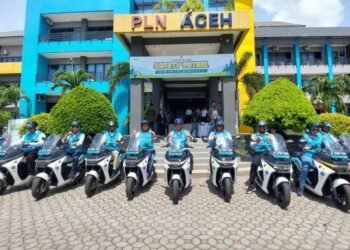PLN Aceh luncurkan motor listrik di PON Aceh-Sumut